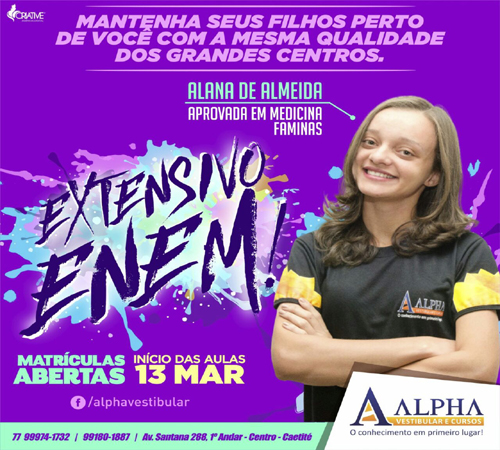 ALPHA O conhecimento em primeiro lugar