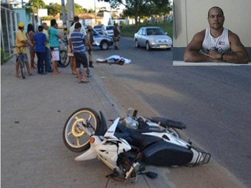 Conquista: Homem morre ao colidir moto contra poste