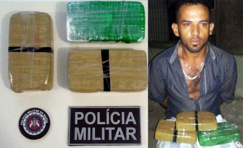 Homem é preso com 3 kg de pasta base de cocaína em Guanambi