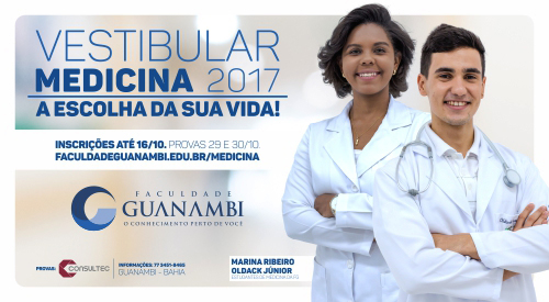 Faculdade Guanambi abre inscrições para vestibular de medicina