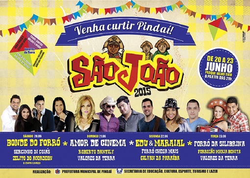 Pindaí: Atrações para o São João 2015