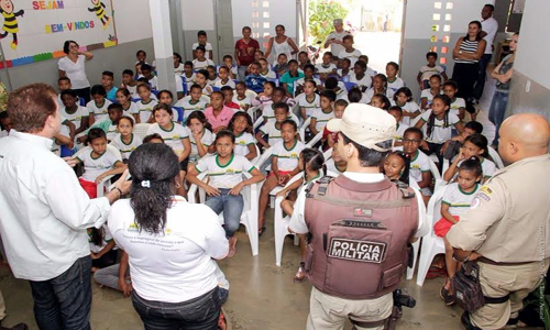 Prefeitura de Caetité implanta o programa PROERD nas escolas com o apoio da Polícia Militar
