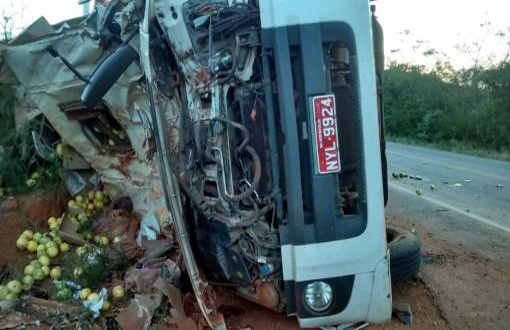 Guanambi: Mulher morre em acidente na Serra dos Brindes