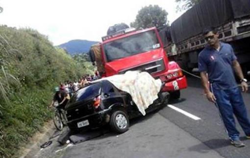 Grave acidente deixa cinco mortos na BR 101