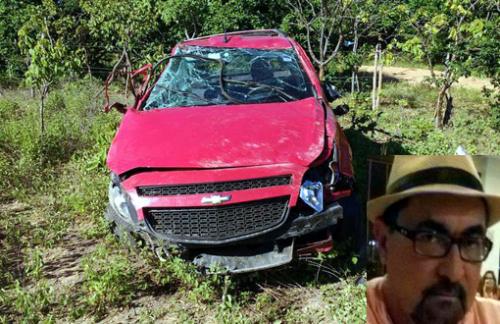Tanhaçu: Filho de ex-prefeito morre ao ser arremessado para fora de veículo após acidente