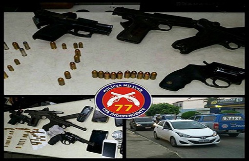 Conquista: Polícia desmancha quadrilha de roubo a bancos