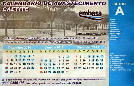 Caetité: Seca obriga população a contar os dias para receber água