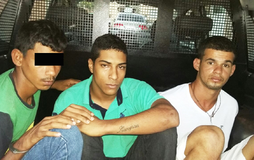 Naturais de Brumado, trio é detido após cometer crimes em Caculé; um é suspeito de homicídios em Caetité