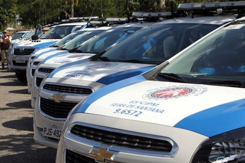 Feira de Santana recebe primeiro lote das 1,4 mil novas viaturas policiais