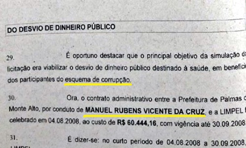 Assessor é preso em operação da PF por fraude e desvio de verbas em Palmas de Monte Alto