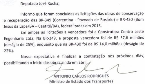 Obras de recuperação da BR-430 podem começar em abril