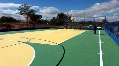 Caetité: Prefeitura inaugura quadra em Formosa II nesta sexta (20)
