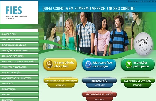 FIES: Milhares de alunos não conseguem inscrição 