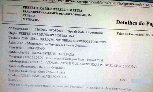 Ministério Público determina demissões por nepotismo em Matina 
