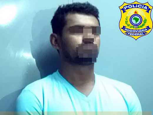 Individuo com mandado de prisão em aberto é detido pela PRF na BR 242