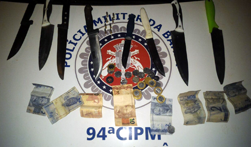 Policia Militar detém arrombadores na madrugada desta sexta feira em Caculé