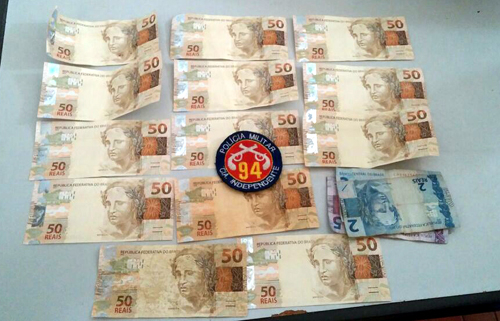 Polícia apreende mais de 600 reais em notas falsas em Caetité; mais pessoas podem ser presas