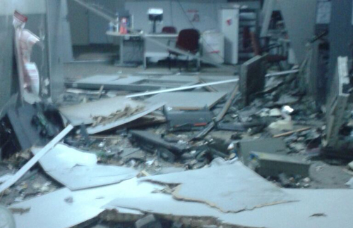 Sudoeste baiano: bandidos explodem agência do Bradesco em Piripá
