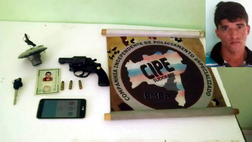 Palmas de Monte Alto: Homem é preso por posse irregular de arma de fogo 