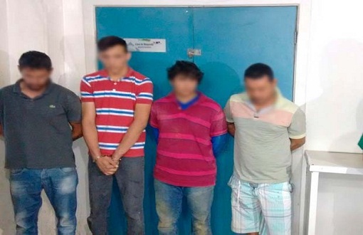 Conquista: PM prende cinco bandidos em flagrante durante assalto a empresa de ônibus