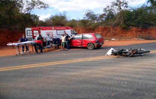 Caetité: Mais um acidente na BR-030 na tarde desta sexta-feira (30)