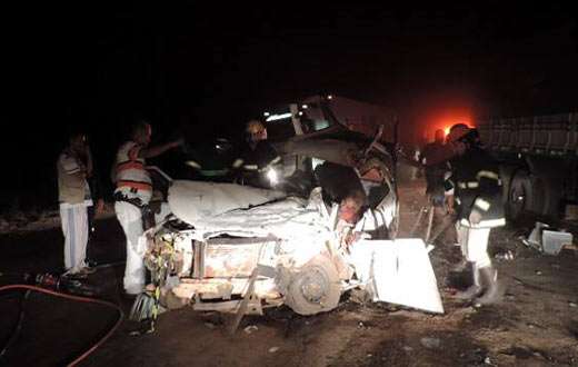 Luís Eduardo: motorista morre ao invadir contramão e bater contra carreta