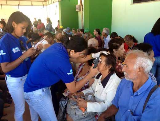 Caetité: Mais um dia de Mutirão para diagnósticos de Catarata e Glaucoma