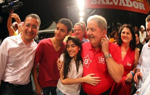 Eleições 2014: Lula reforça campanha de Rui Costa a partir de agosto