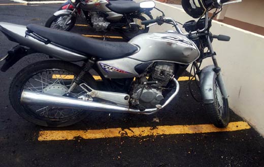 Caetité: Polícia Militar apreende moto adulterada