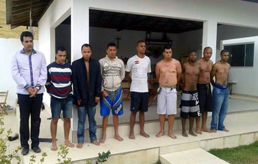 Itapetinga: quadrilha de roubo a bancos foge do complexo policial local