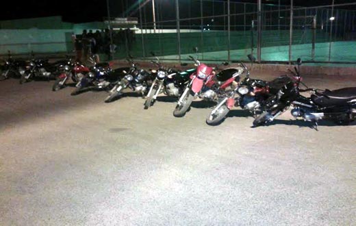 PM realiza Operação Sossega Morrinhos e apreende 11 motocicletas