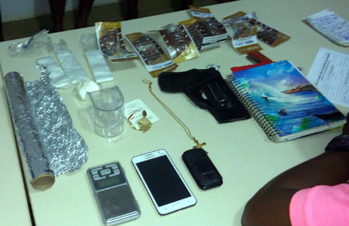 Bom Jesus da Lapa: Quatro suspeitos de tráfico de drogas são presos em operação da PM 